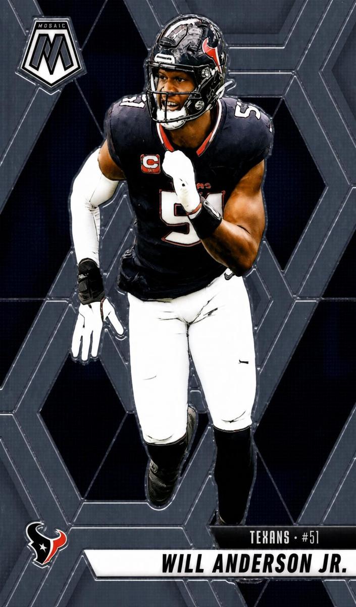 Will Anderson Jr. 2025 Mosaic Football card