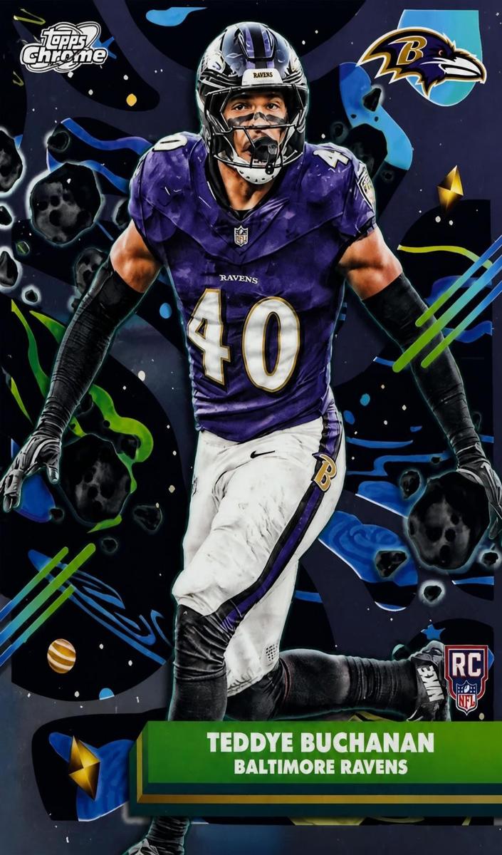 2025 Topps Cosmic Chrome Teddye Buchanan #109 card