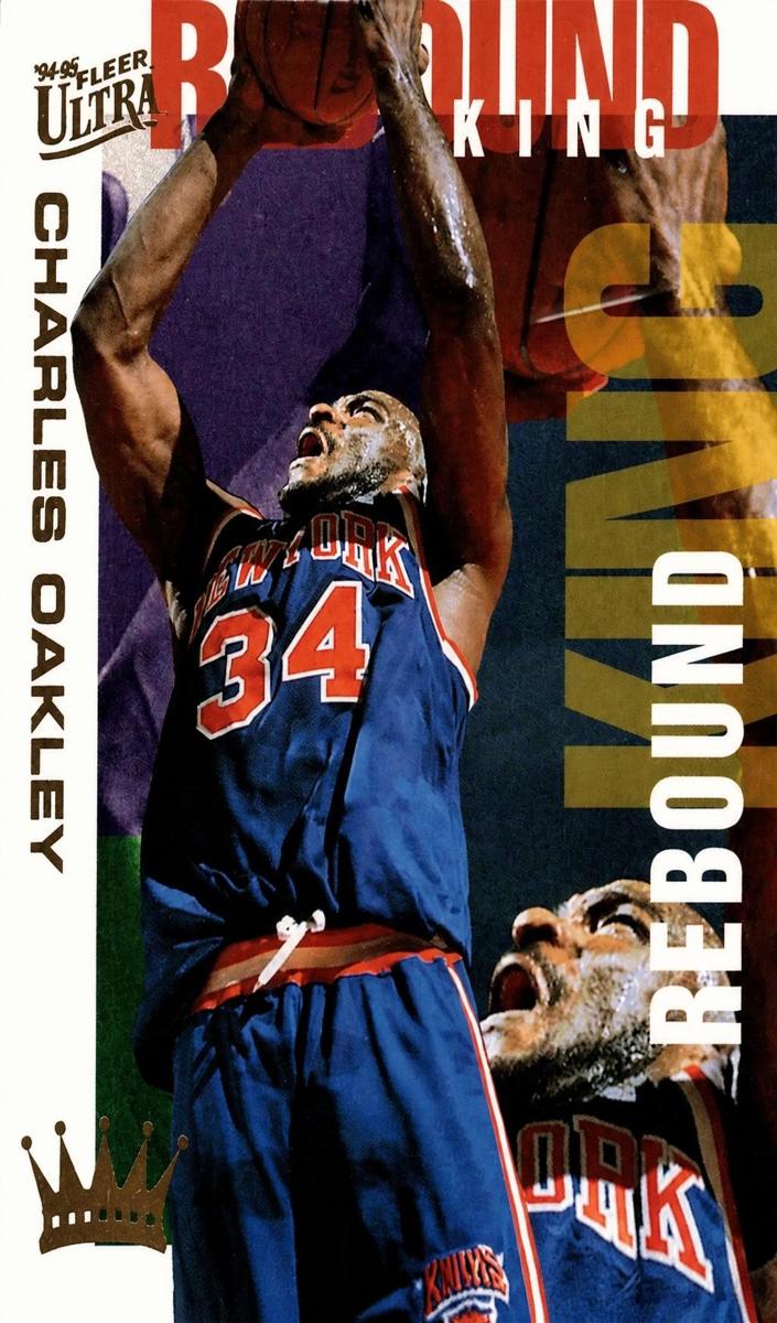 1994 Fleer Ultra Charles Oakley #5 card