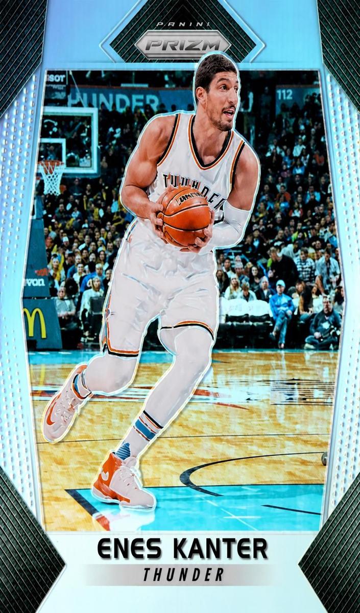 2017 Panini Prizm Enes Kanter [Silver] #262 card