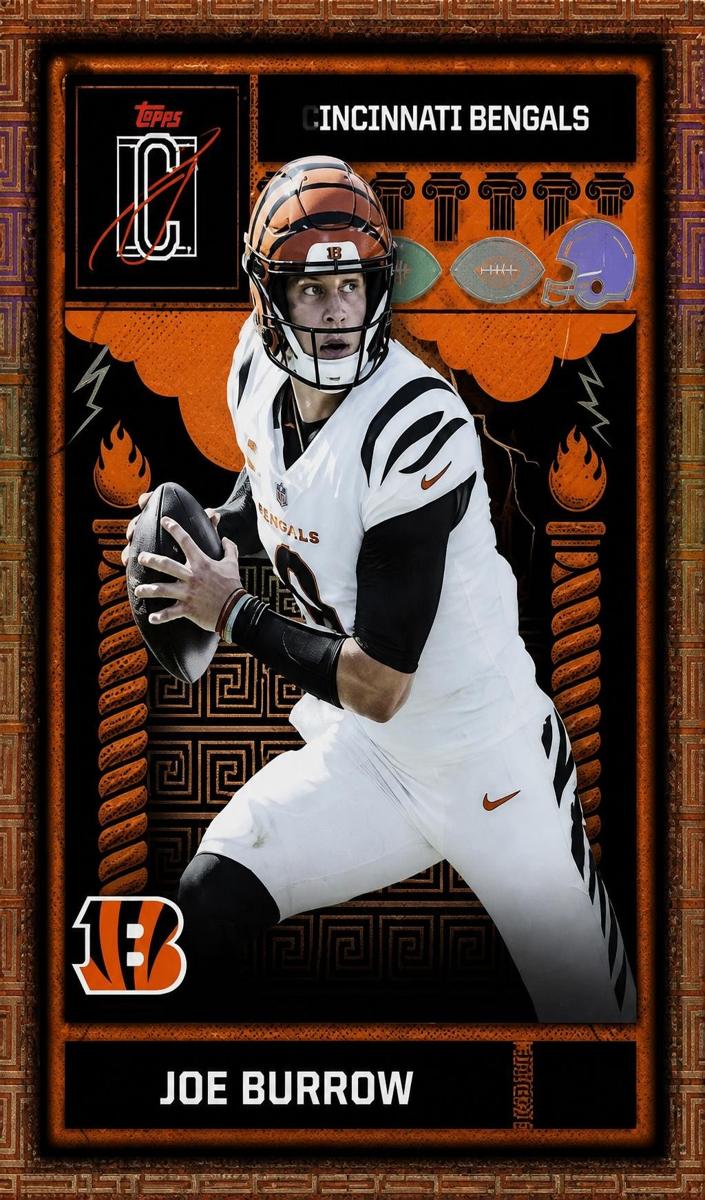 2025 Topps Signature Class Odyssey Joe Burrow #OD-4 card