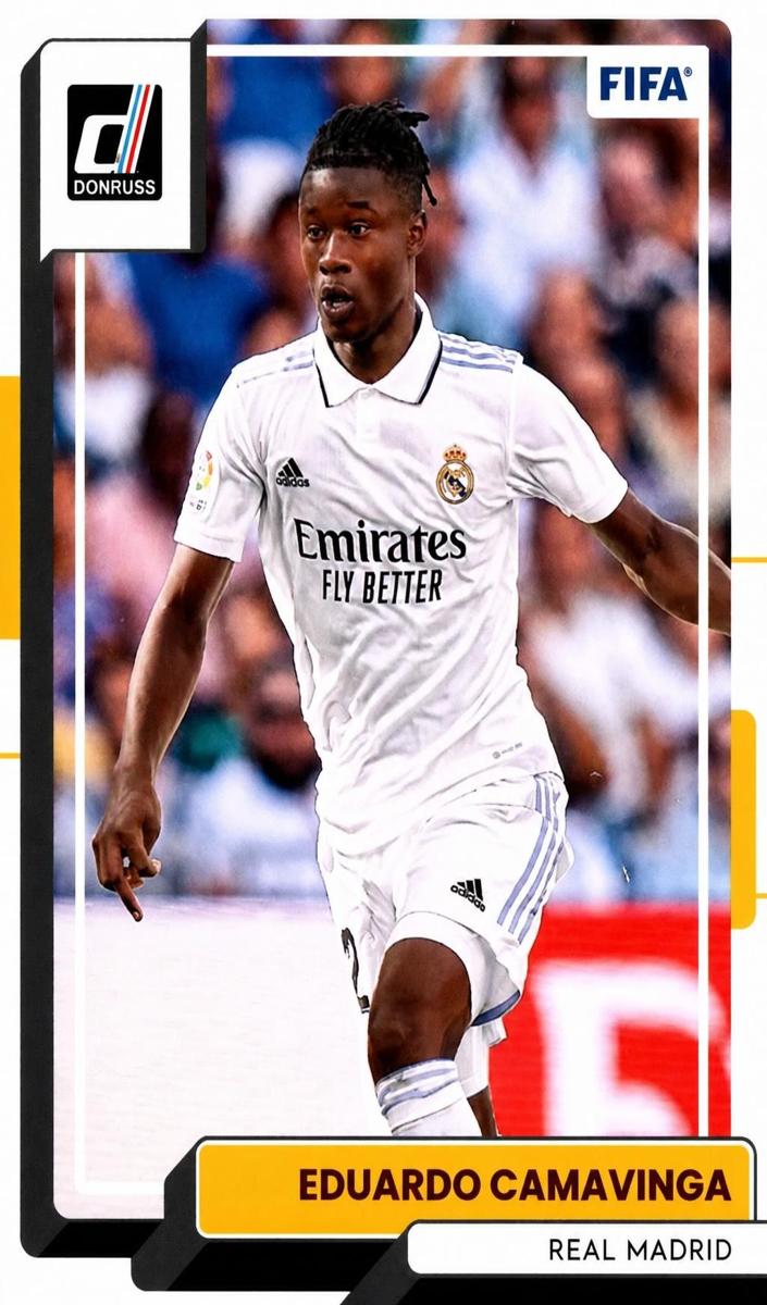 2022 Panini Donruss Eduardo Camavinga #101 card