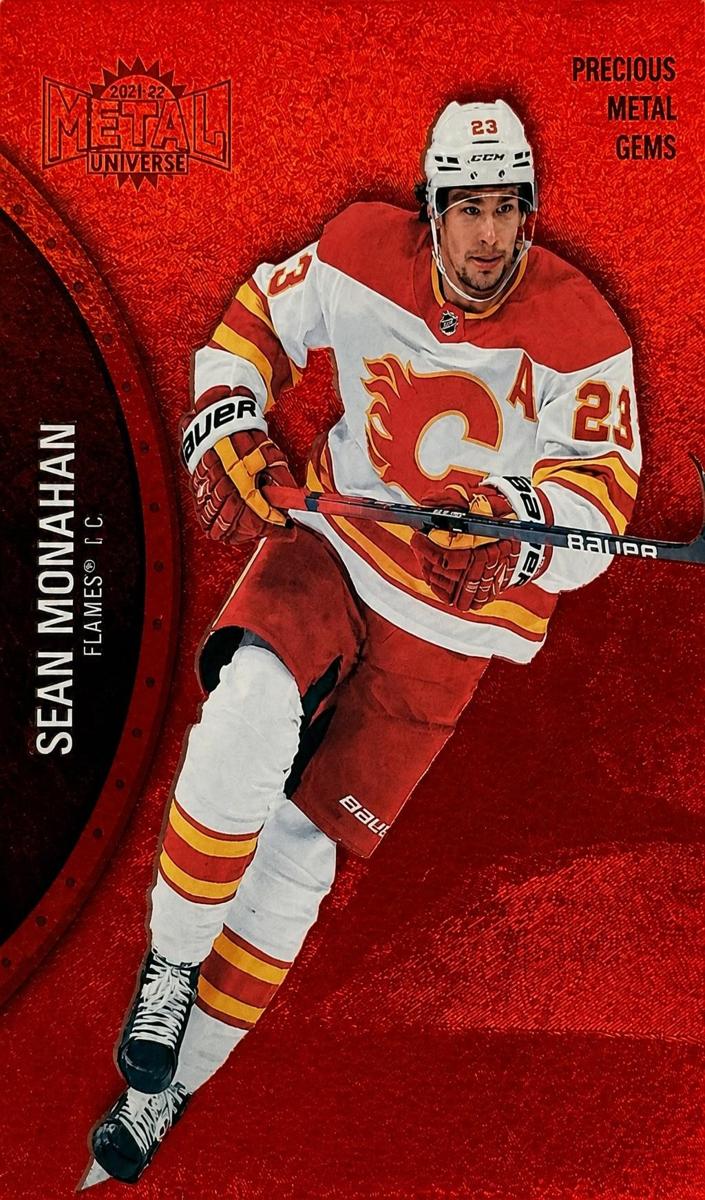 2021 Skybox Metal Universe Sean Monahan #14 card