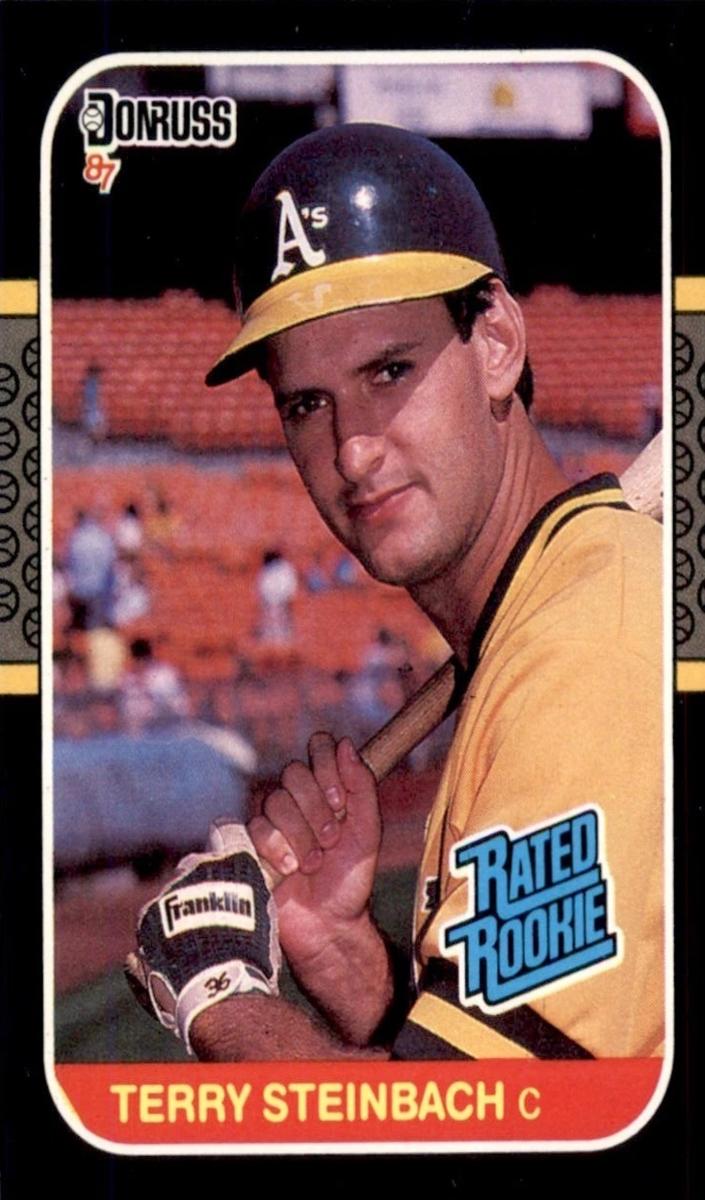 Terry Steinbach 1987 Donruss Baseball