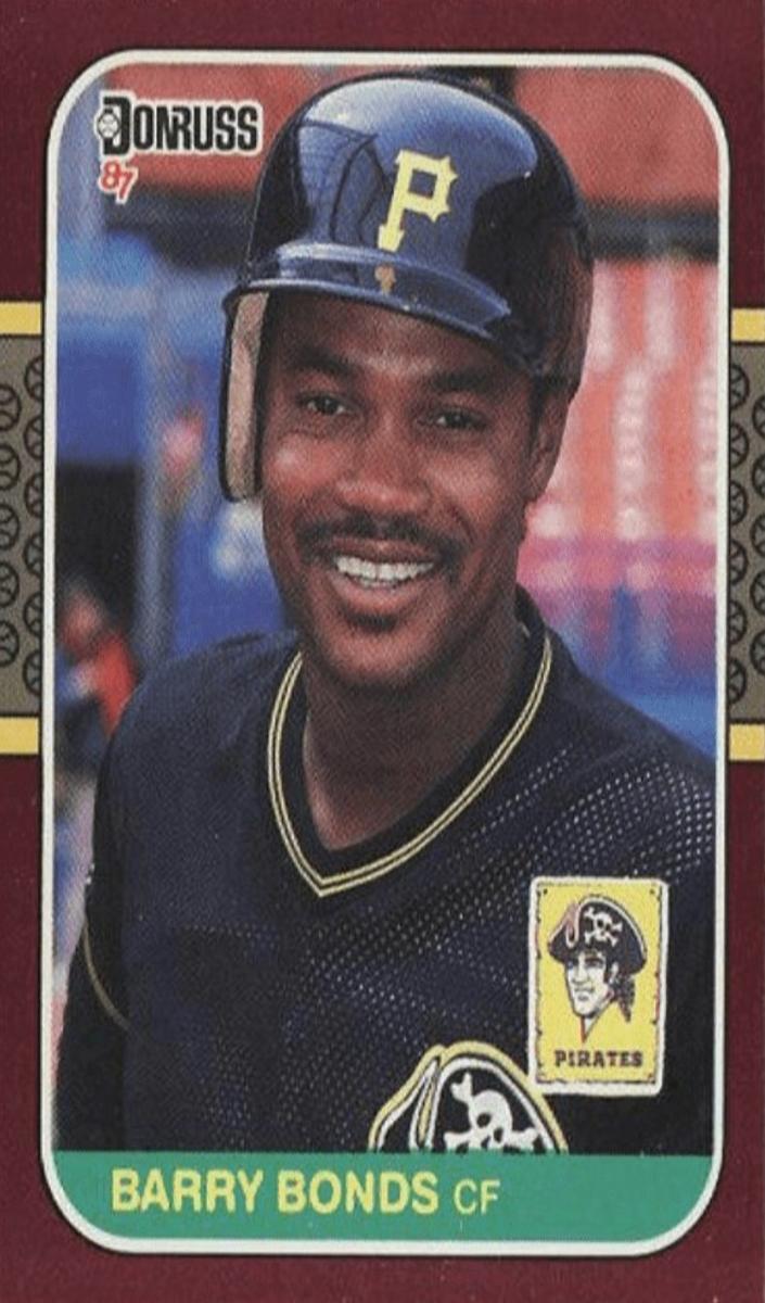 1987 Barry Bonds [Error Johnny Ray] #163