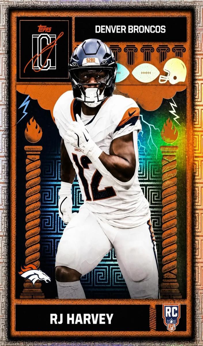 2025 Topps Signature Class Odyssey RJ Harvey #OD-7 card
