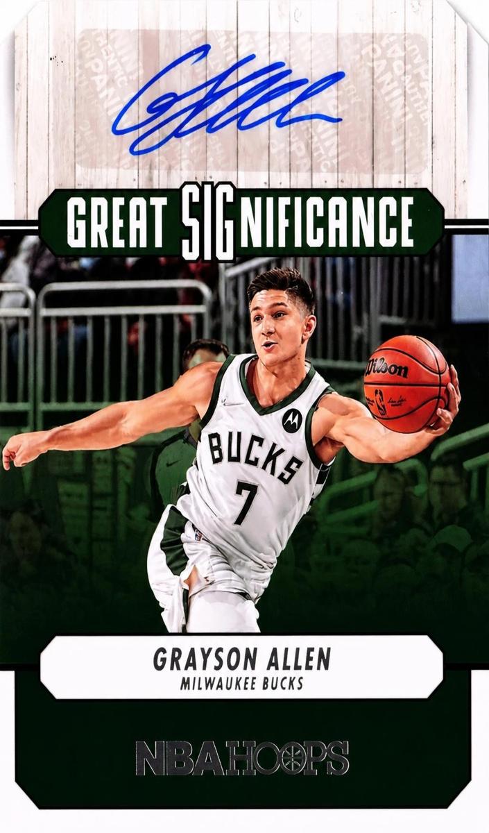 2022 Panini Hoops Grayson Allen #GS-GRA card