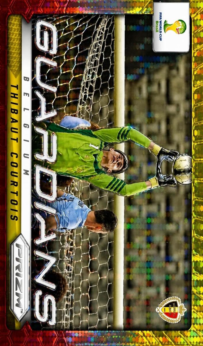 2014 Thibaut Courtois [Yellow & Red Pulsar] #3