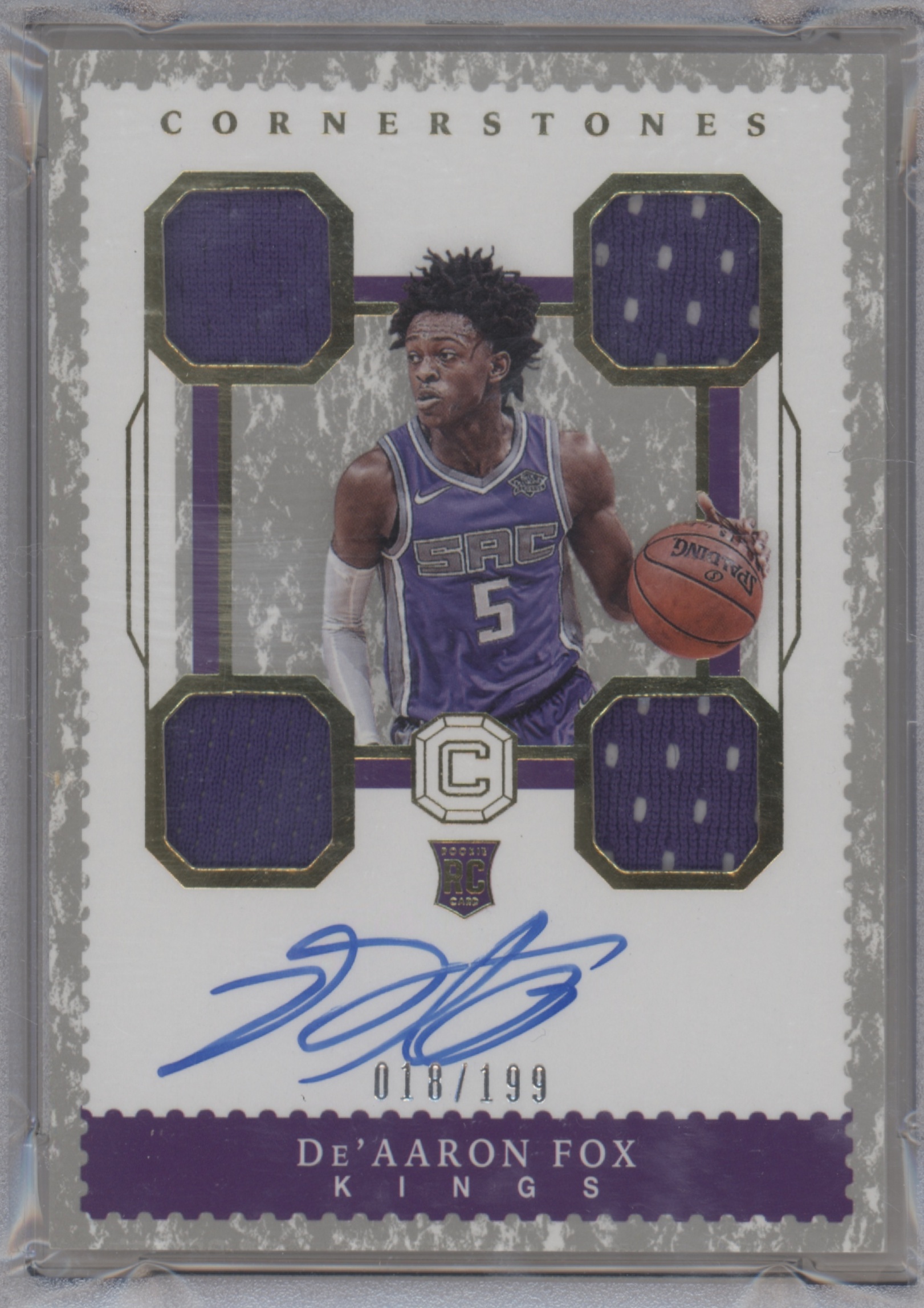2017 De'Aaron Fox #155