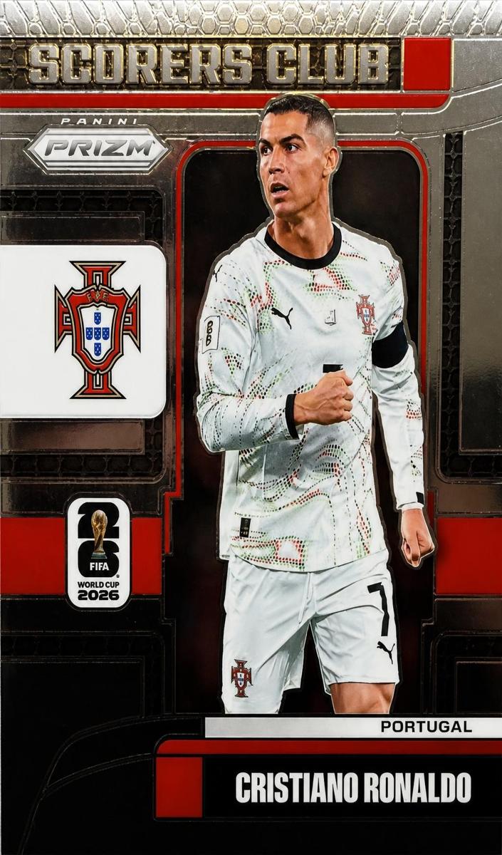 2026 Panini Prizm FIFA World Cup Cristiano Ronaldo #21 card