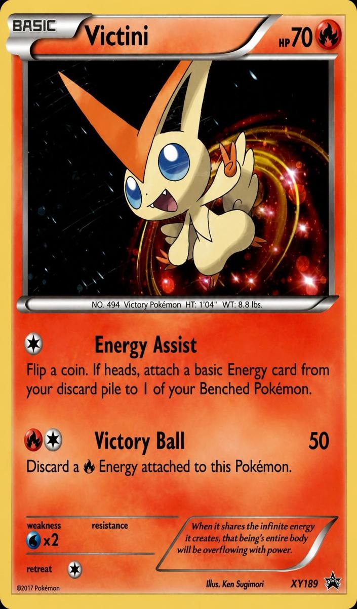 2017 Victini #XY189