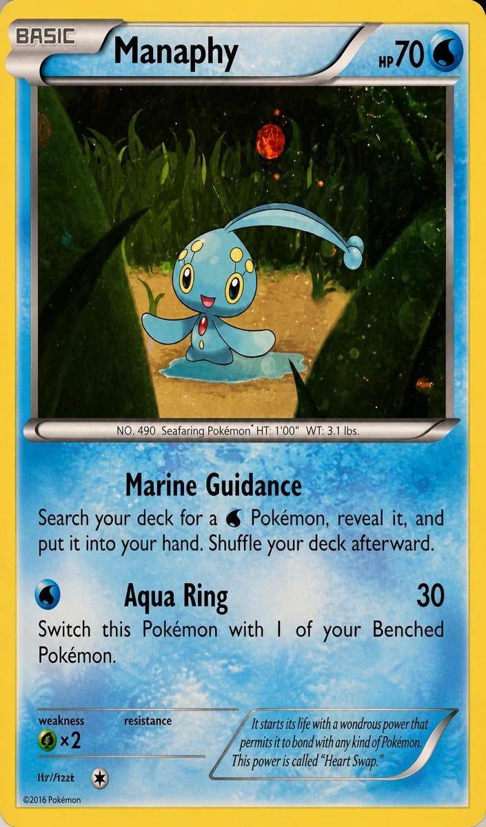 2017 Manaphy #XY190