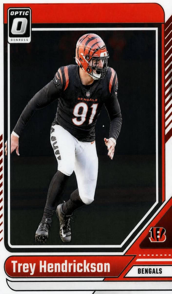Trey Hendrickson 2024 Donruss Optic Football card