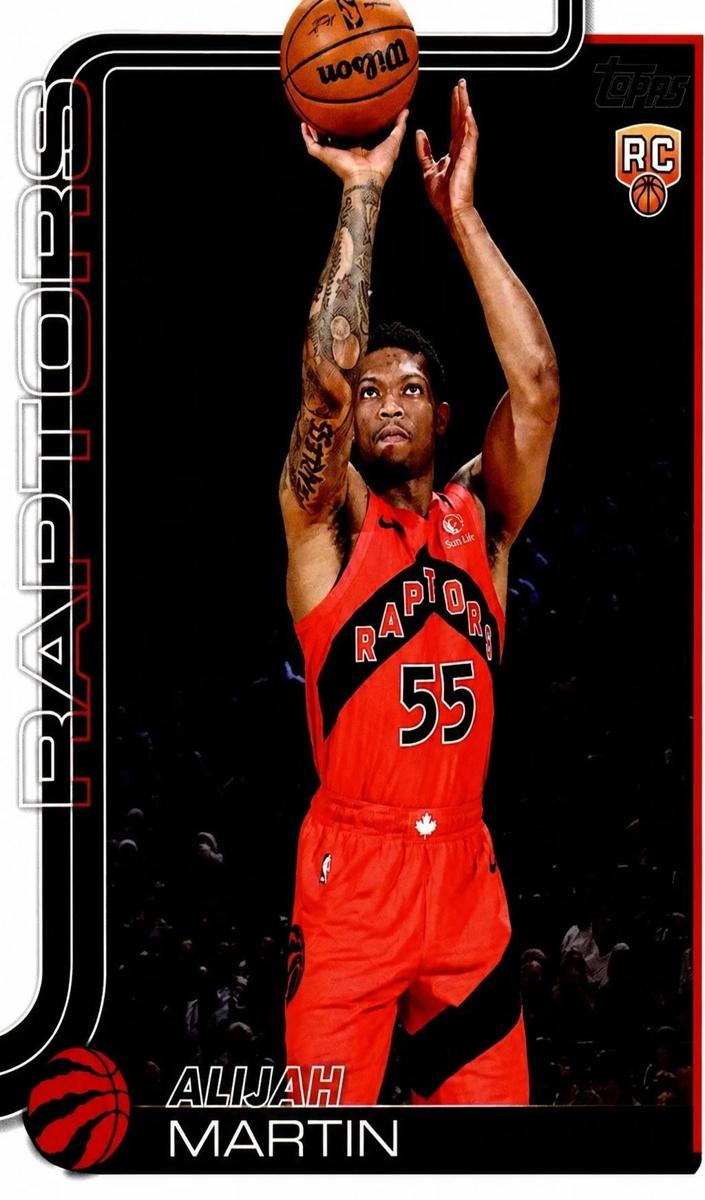 Alijah Martin 2025 Topps Basketball card