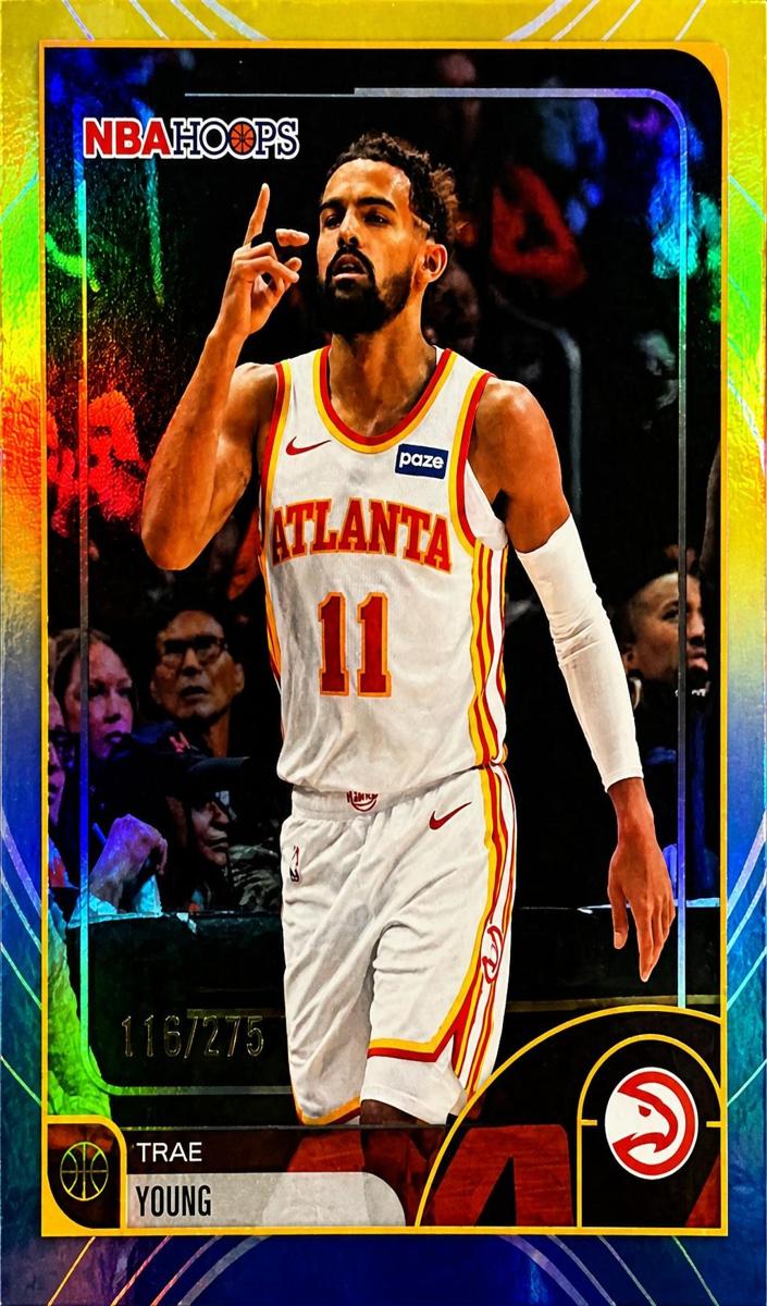 Trae Young 2025 Topps Basketball card