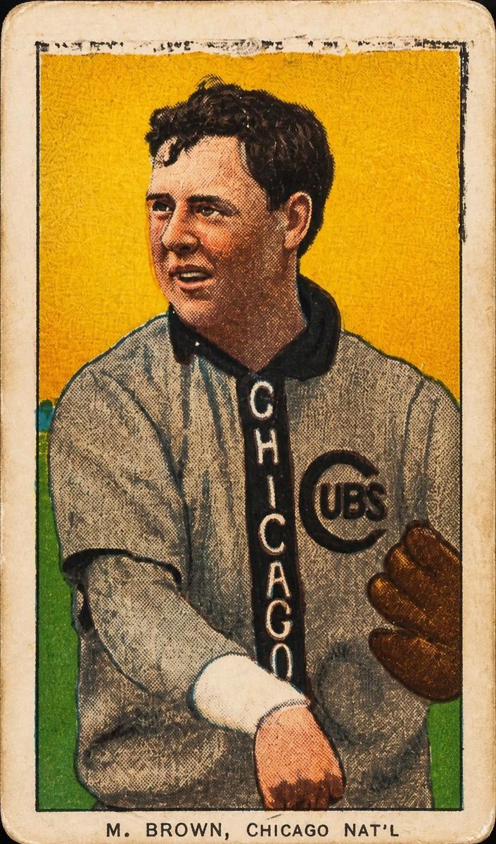 1909 Mordecai Brown [Chicago on Shirt]