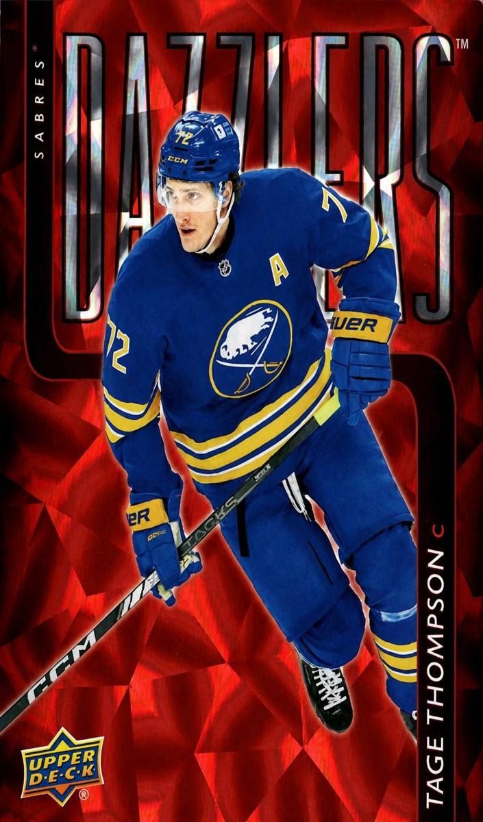 2025 Upper Deck Tage Thompson [Red] #DZ-15 card