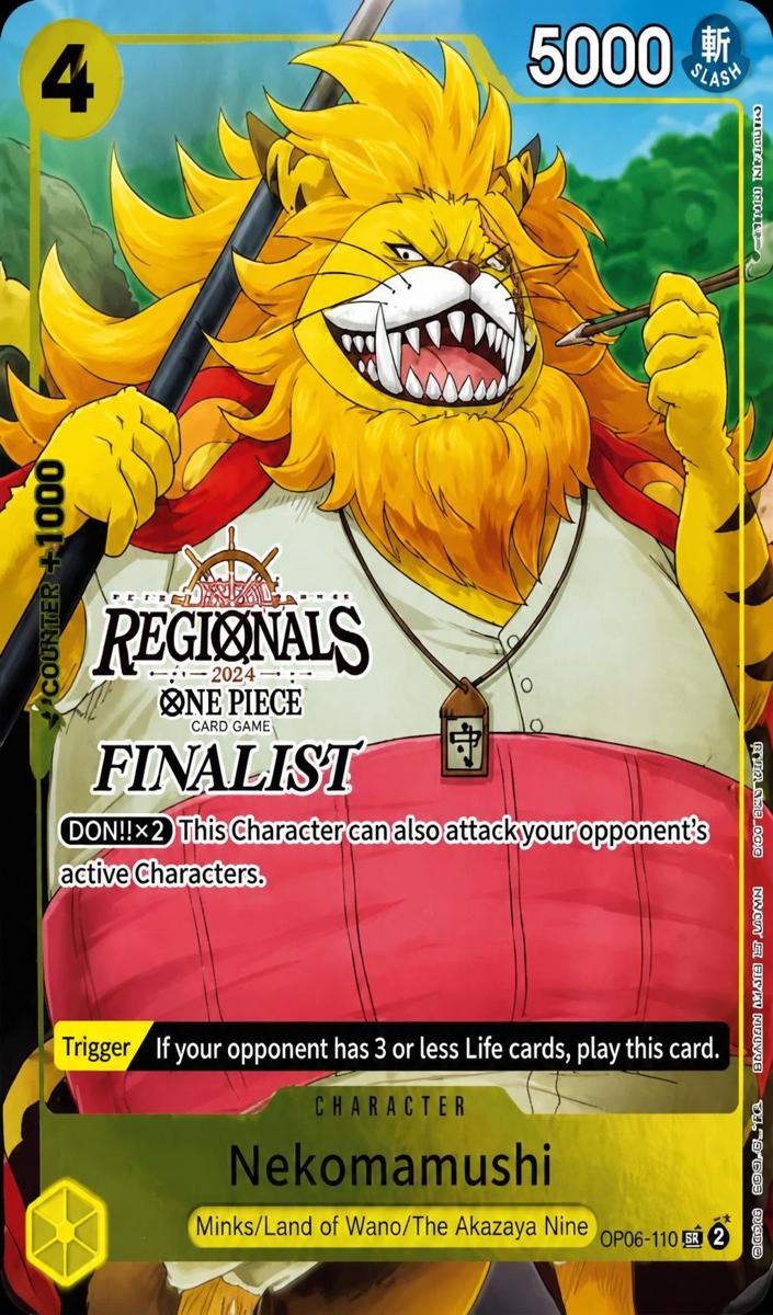 2024 Nekomamushi [Offline Regionals Finalist] #OP06-110