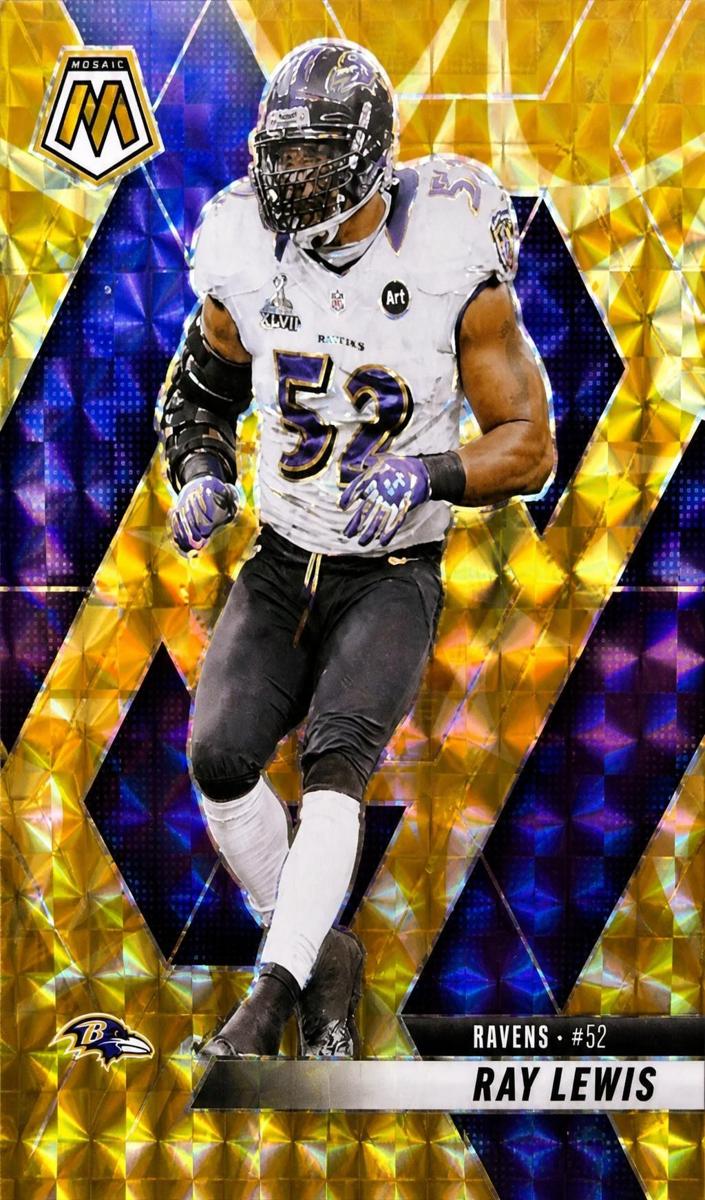 2025 Panini Mosaic Ray Lewis #202 card
