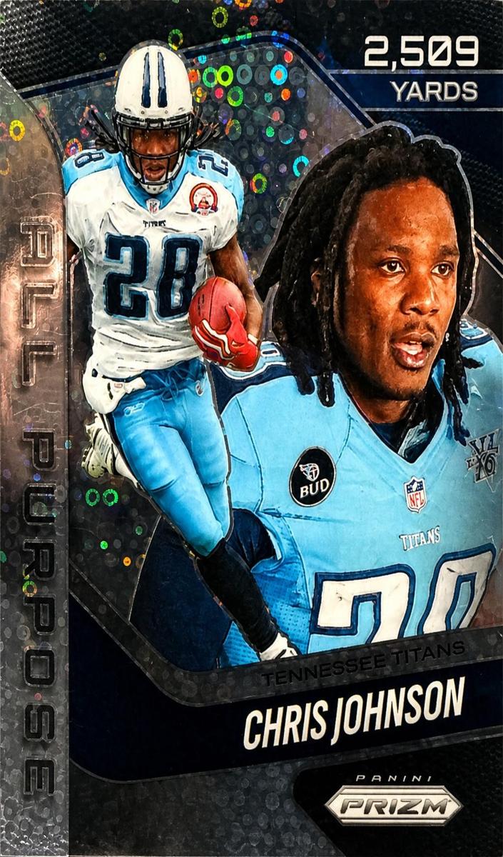 Chris Johnson 2025 Prizm Football card