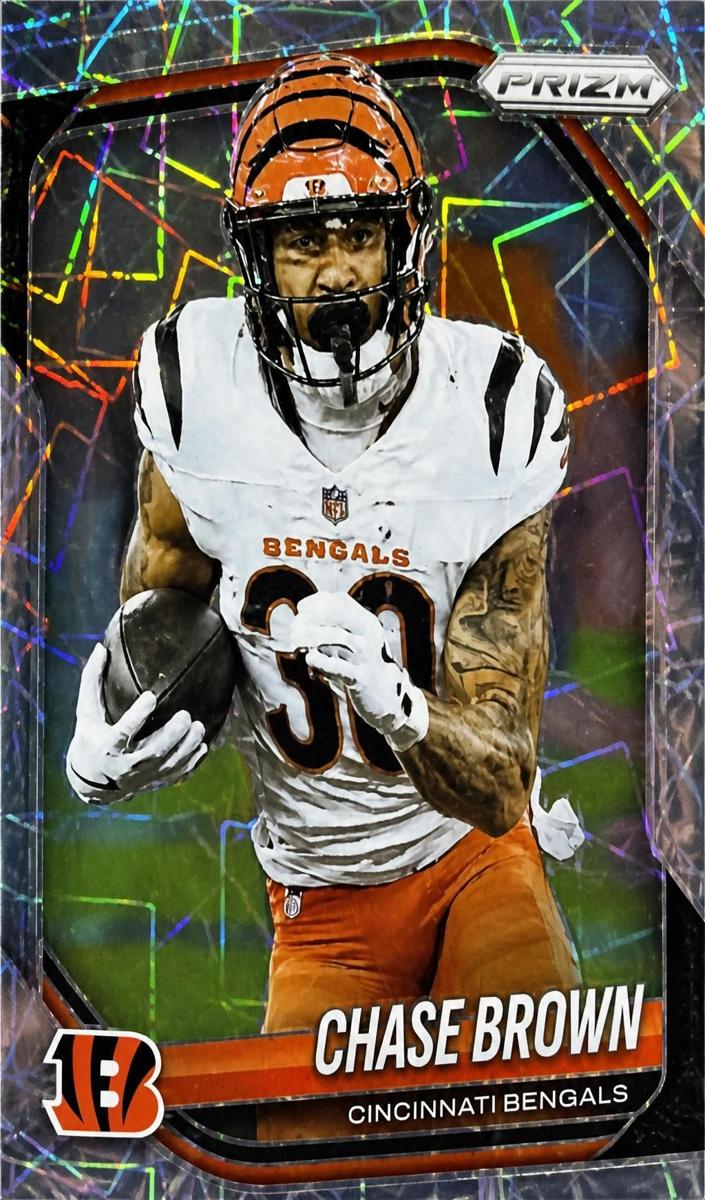 Chase Brown 2025 Prizm Football card