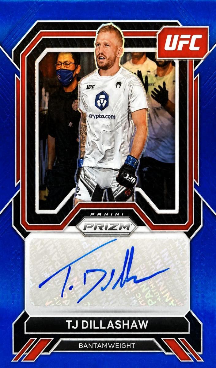 2023 TJ Dillashaw [Blue] #SA-TJD