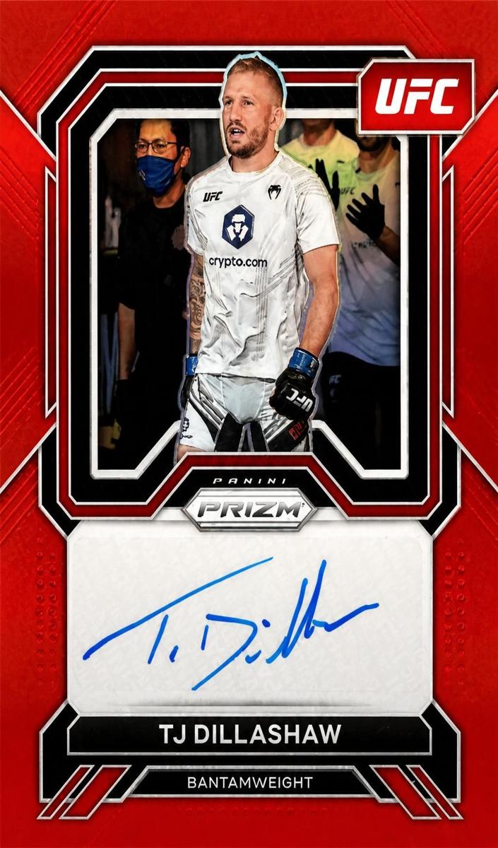 2023 TJ Dillashaw [Red] #SA-TJD
