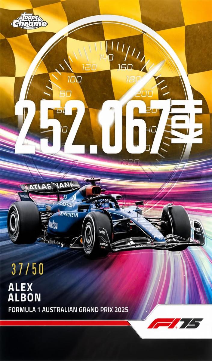 2025 Alex Albon #TS-9