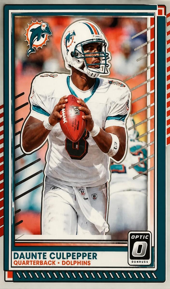 Daunte Culpepper 2025 Donruss Optic Football card