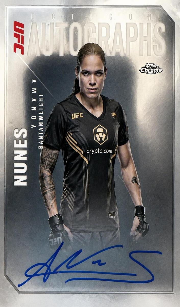 Amanda Nunes - 2025 Topps Chrome UFC
