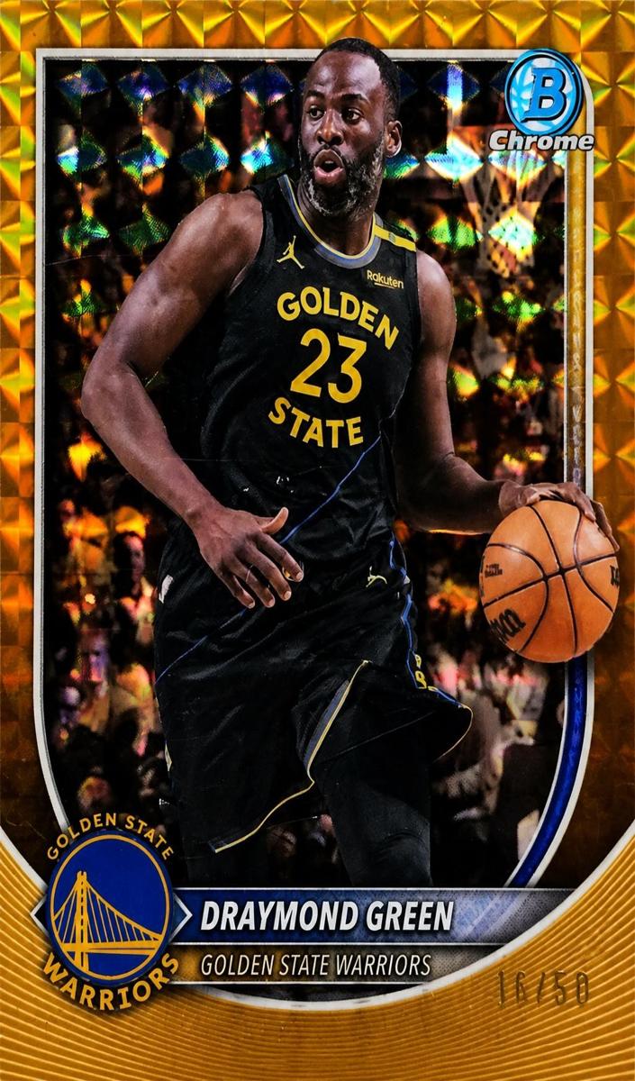 Draymond Green 2025 Bowman Basketball card