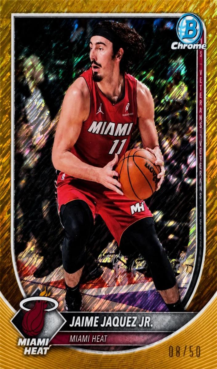 Jaime Jaquez Jr. 2025 Bowman Basketball card