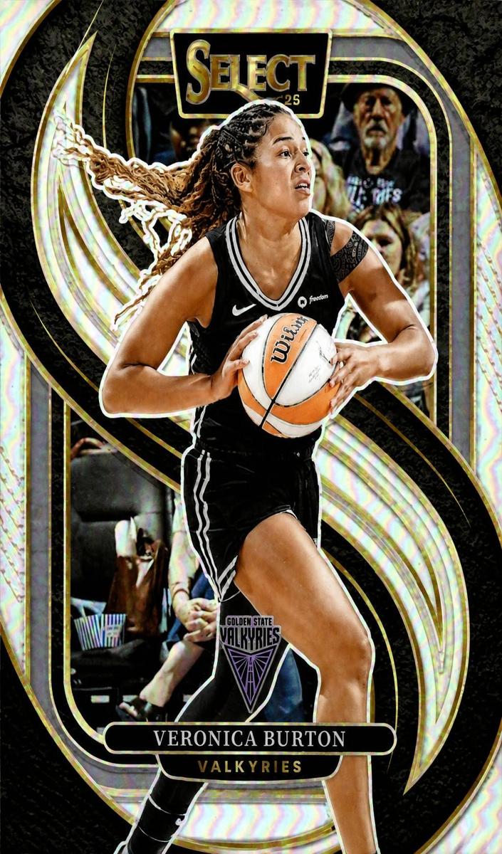 Veronica Burton 2025 Select WNBA card