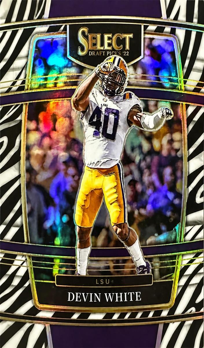 2022 Panini Select Draft Picks Devin White #56 card