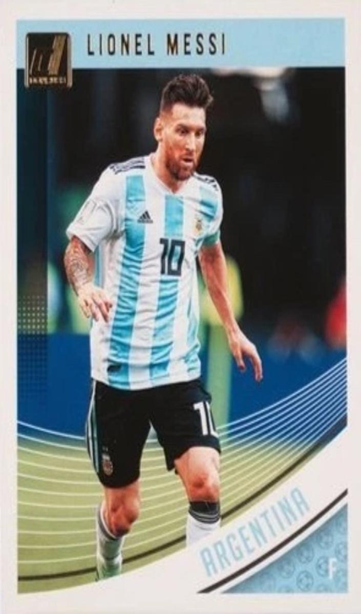 2018 Panini Donruss Lionel Messi #88 card