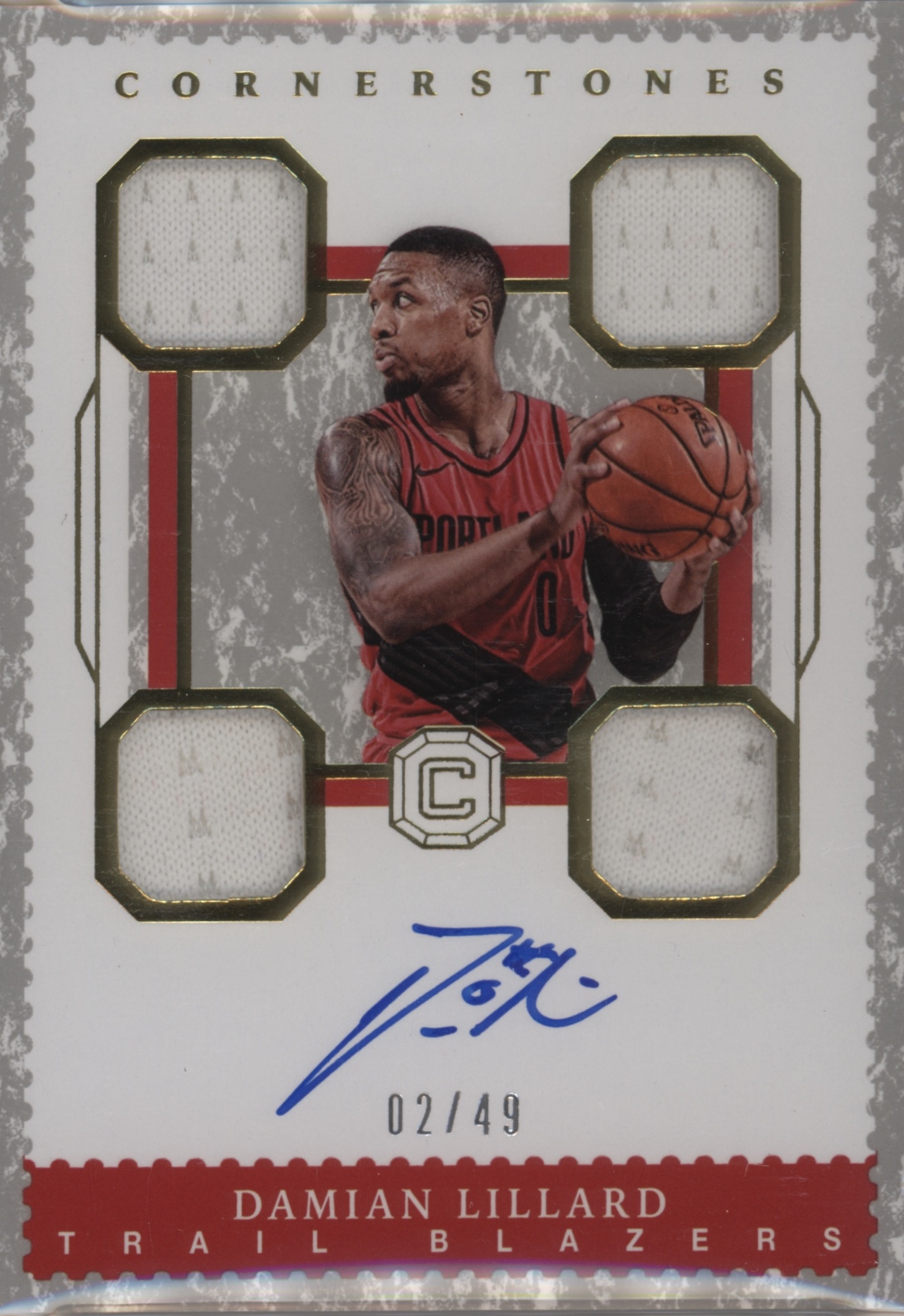 2017 Damian Lillard #C-DLL