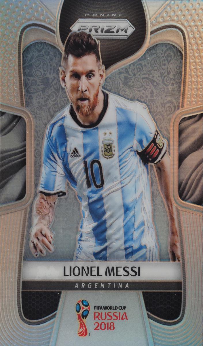 2018 Panini Prizm World Cup Lionel Messi [Silver] #1 card