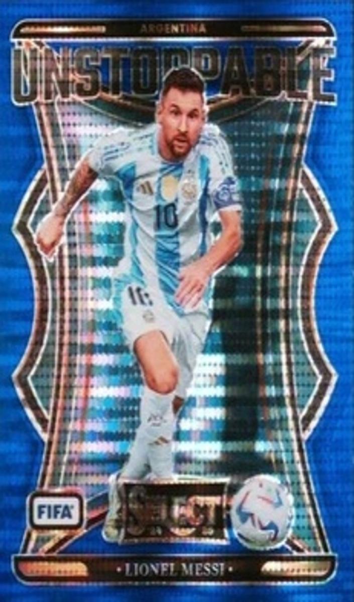 2024 Panini Select FIFA Lionel Messi [Green] #23 card