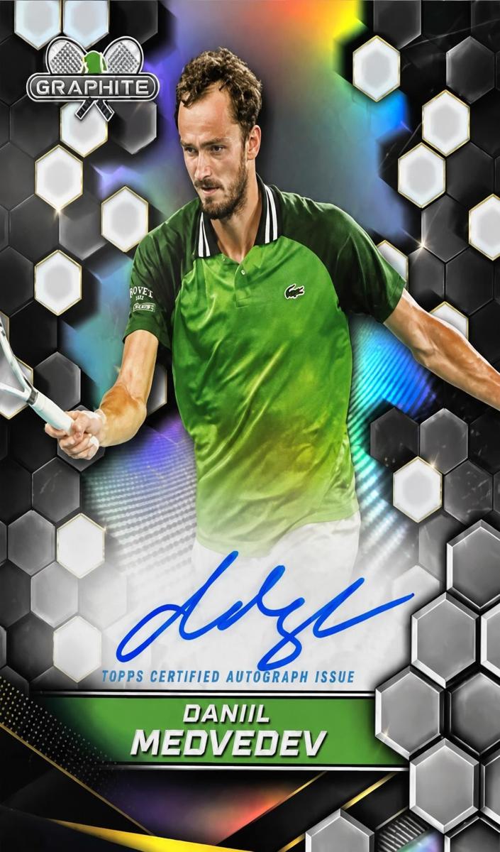 2024 Topps Graphite Daniil Medvedev #GS-DMV card
