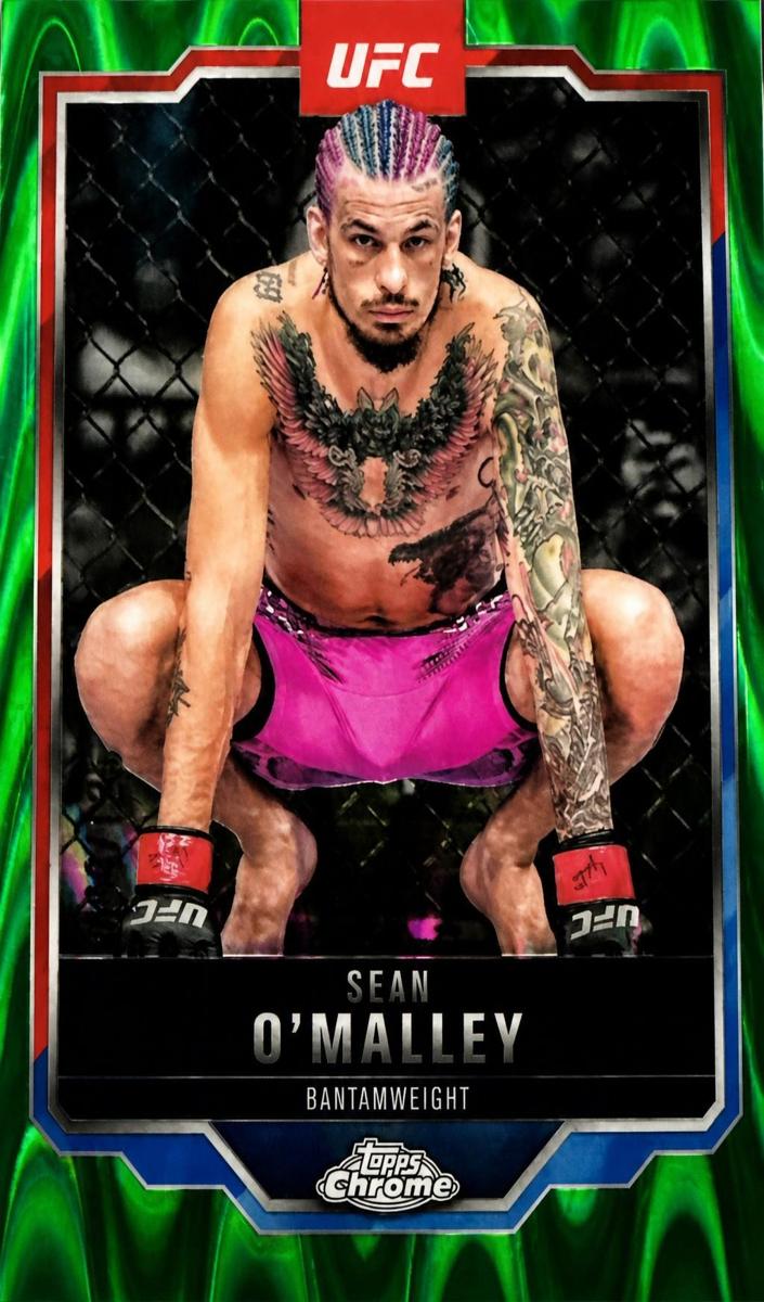 2025 Sean O'Malley [Green Refractor] #1