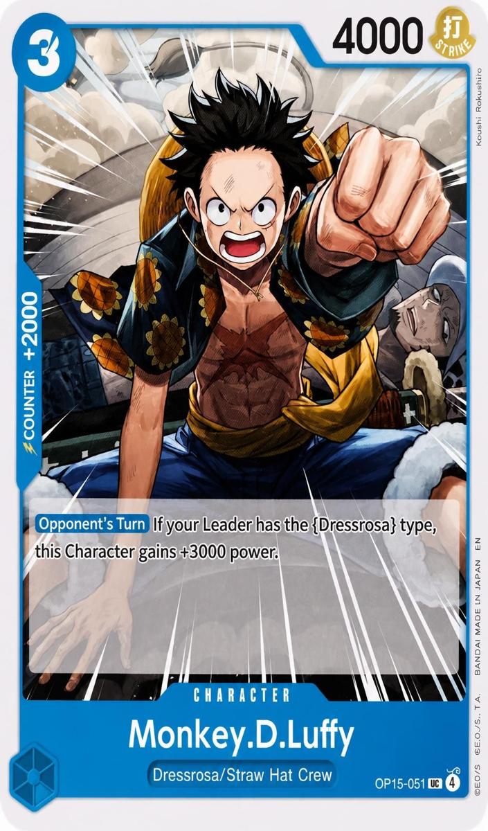 2026 Monkey.D.Luffy #OP15-051