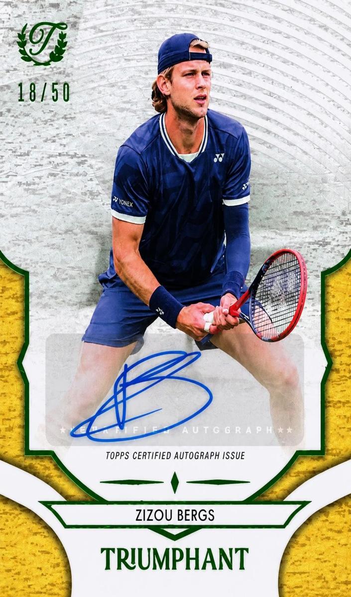 2025 Zizou Bergs [Trophy Gold Foil] #49-A
