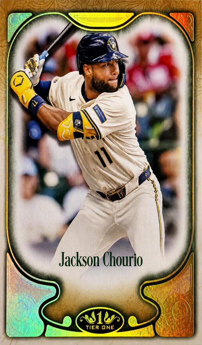 2026 Topps Tier One Jackson Chourio #43 card