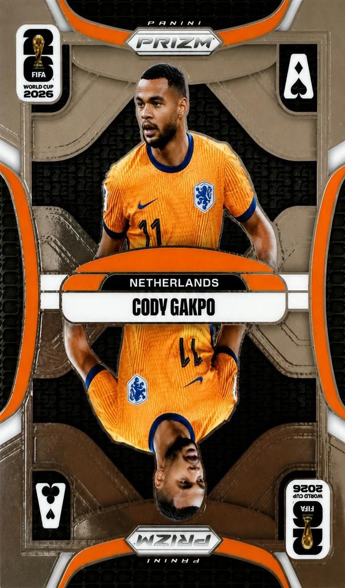 2026 Panini Prizm FIFA World Cup Cody Gakpo #21 card