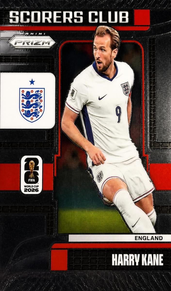 2026 Panini Prizm FIFA Scorers Club Harry Kane #1 card
