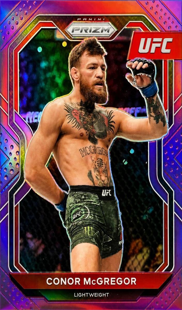 2021 Conor McGregor [Prizms Purple] #30