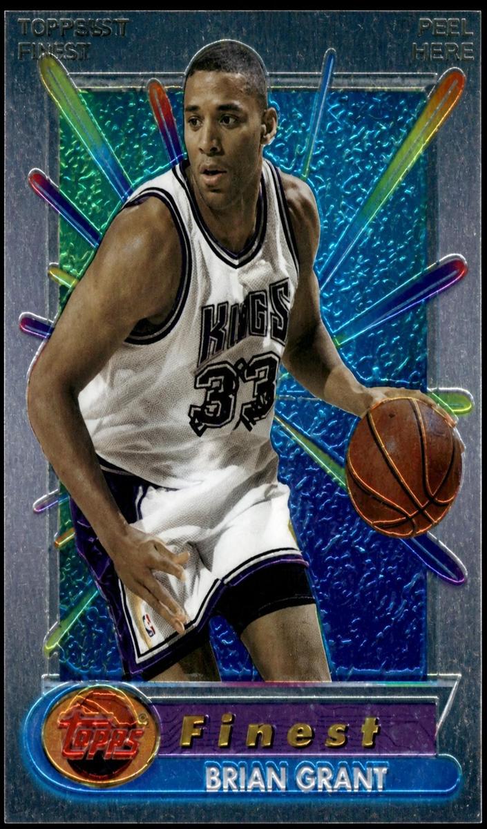 1994 Topps Finest Brian Grant #186 card
