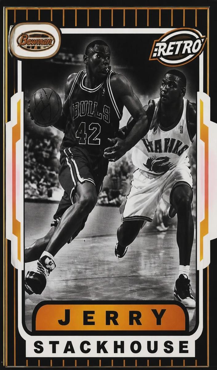 1996 Jerry Stackhouse [Refractor] #TB12