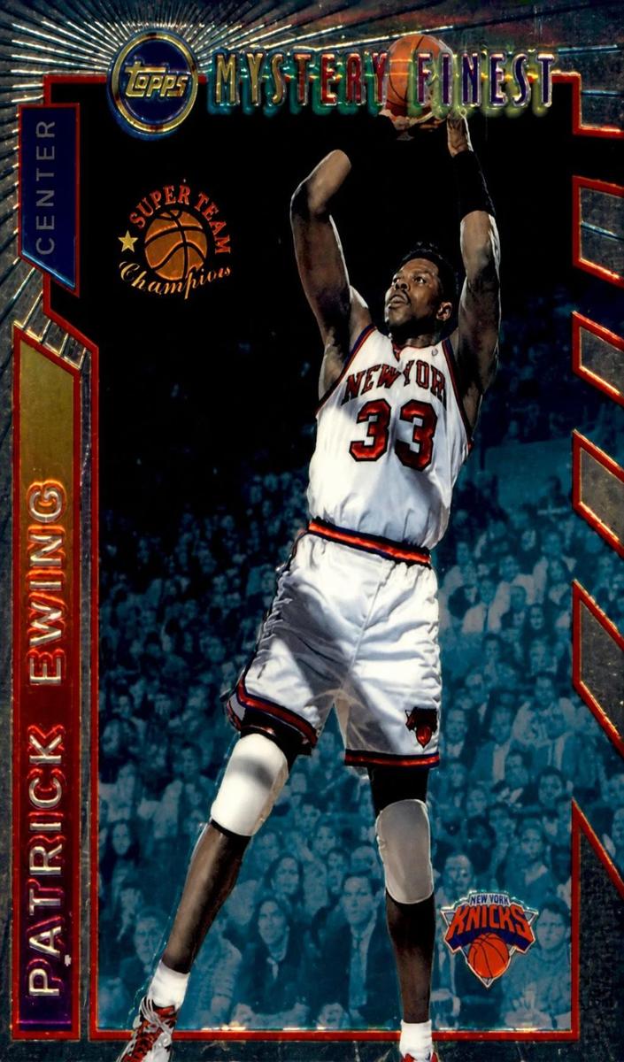 1996 Topps Patrick Ewing #M17 card