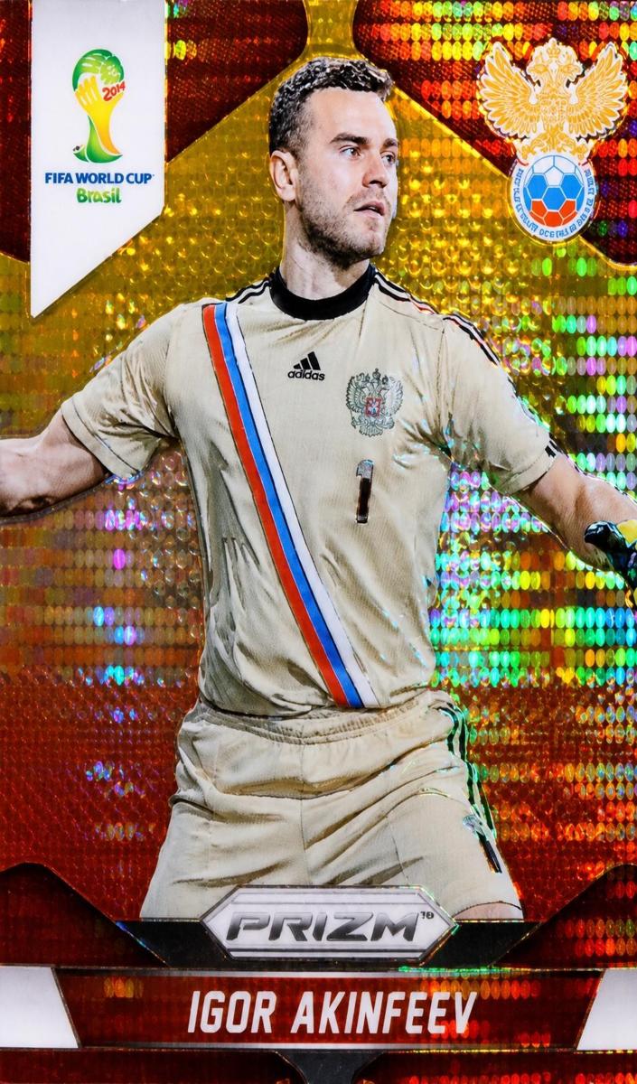 2014 Igor Akinfeev [Yellow and Red Pulsar] #162